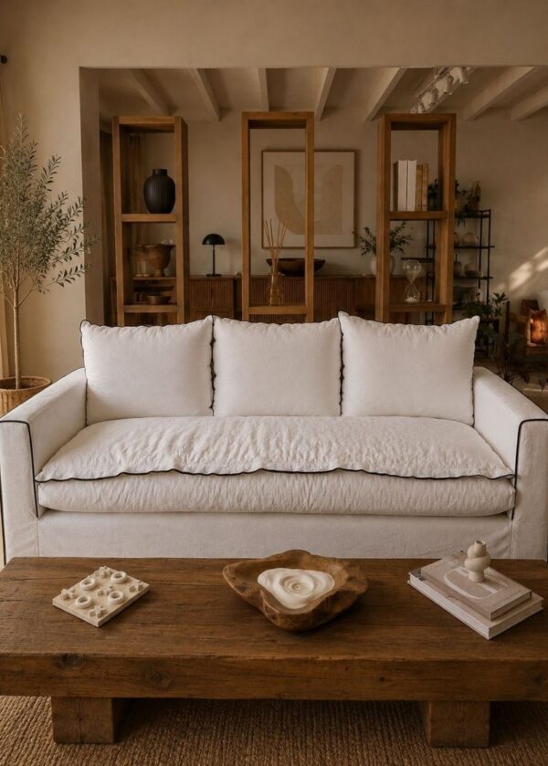 SILLÓN AZUL 220X100
